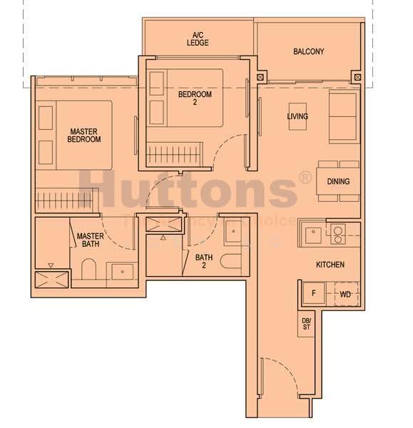 Irwell Hill Residences, 2 Irwell Hill, Orchard / River Valley, 2 Bedrooms, 667 sqft, Condominium For Rent, by Joey Ng, 500244143 - PropertyGuru.com.sg