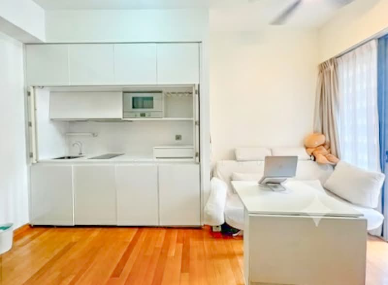 Espada, 48 Saint Thomas Walk, 1 Bedroom, 377 sqft, Condominium For Sale, by Homer Lau, 500244221 - Living Room - PropertyGuru.com.sg