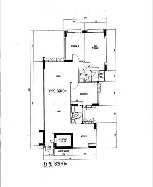 132 Edgedale Plains, 132 Edgedale Plains, Hougang / Punggol / Sengkang, 3 Bedrooms, 1,194 sqft, HDB Flat For Sale, by Khai ., 500244283 - PropertyGuru.com.sg