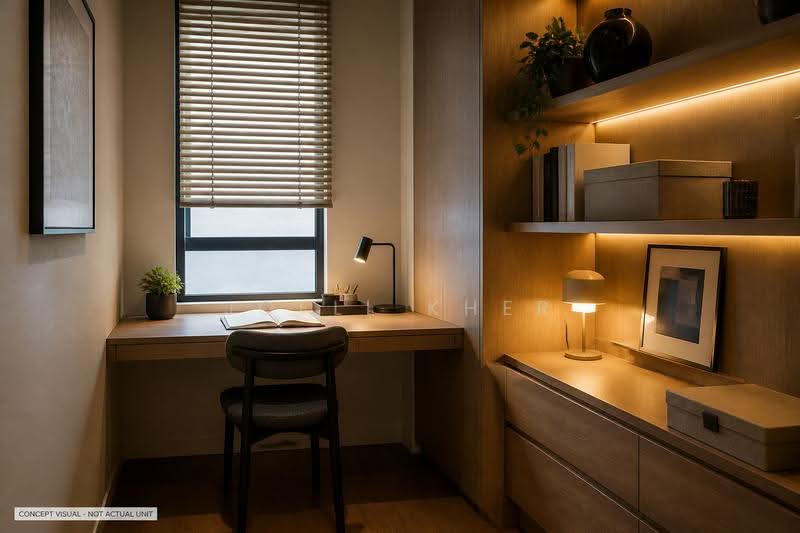 Lucerne Grand, Lakeside Drive, Boon Lay / Jurong / Tuas, 2 Bedrooms, 667 sqft, Condominium For Sale, by Joell Kher, 500244289 - Study - PropertyGuru.com.sg