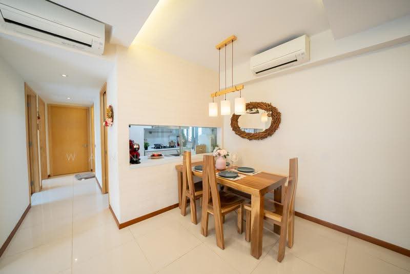 A Treasure Trove, 58 Punggol Walk, 3 Bedrooms, 1,044 sqft, Condominium For Rent, by Wanni Chan 陈寀颖, 500244351 - Dining Room - PropertyGuru.com.sg
