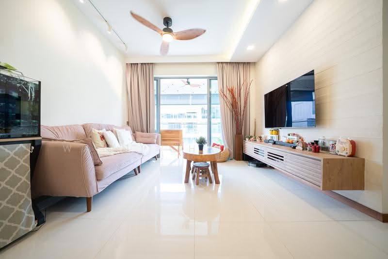 A Treasure Trove, 58 Punggol Walk, 3 Bedrooms, 1,044 sqft, Condominium For Rent, by Wanni Chan 陈寀颖, 500244351 - Living Room - PropertyGuru.com.sg