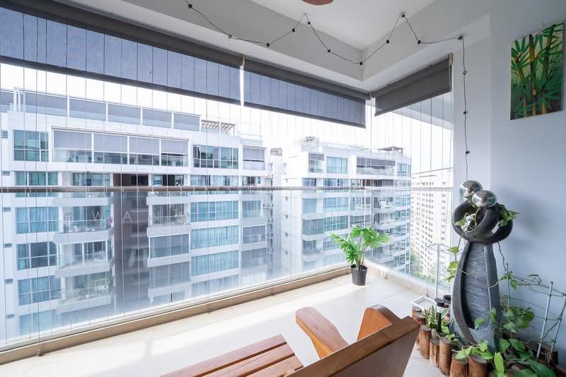 A Treasure Trove, 58 Punggol Walk, 3 Bedrooms, 1,044 sqft, Condominium For Rent, by Wanni Chan 陈寀颖, 500244351 - Balcony - PropertyGuru.com.sg