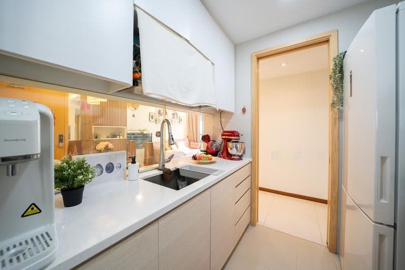 A Treasure Trove, 58 Punggol Walk, 3 Bedrooms, 1,044 sqft, Condominium For Rent, by Wanni Chan 陈寀颖, 500244351 - Kitchen - PropertyGuru.com.sg