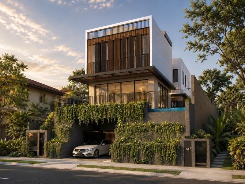 Prime Bukit Timah Detached Homes With Basement, Lift, Pool And Attic, King Albert Park, Hua Guan, Sian Tuan, Hong Kong Park, Binjai Park, Clementi Park / Upper Bukit Timah, 5 Bedrooms, 10,000 sqft, Detached House For Sale, by Rachel Chan, 500244379 - Exterior - PropertyGuru.com.sg