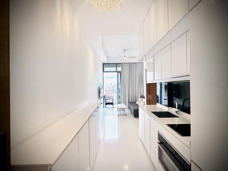 Spottiswoode Suites, 16 Spottiswoode Park Road, 1 Bedroom, 452 sqft, Condominium For Sale, by Kelvin Su, 500244382 - Kitchen - PropertyGuru.com.sg