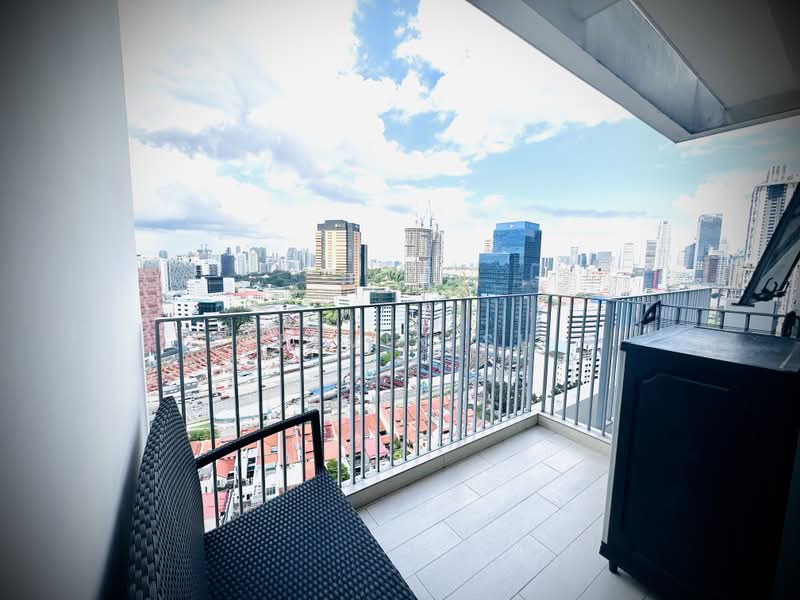 Spottiswoode Suites, 16 Spottiswoode Park Road, 1 Bedroom, 452 sqft, Condominium For Sale, by Kelvin Su, 500244382 - Balcony - PropertyGuru.com.sg