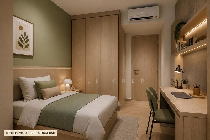The Serra Residences, 7 Bassein Road, 3 Bedrooms, 904 sqft, Condominium For Sale, by Joell Kher, 500244388 - Bedroom - PropertyGuru.com.sg