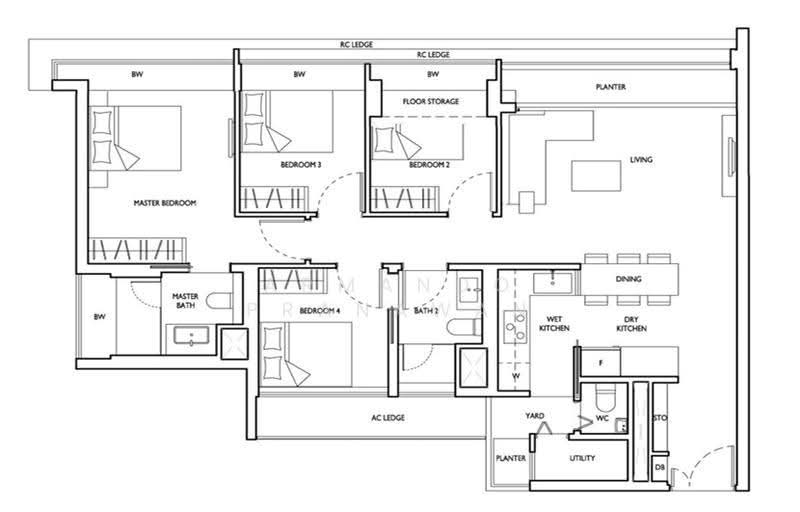 D'Nest, 131 Pasir Ris Grove, 4 Bedrooms, 1,270 sqft, Condominium For Sale, by Armando Pranawan, 500244421 - PropertyGuru.com.sg