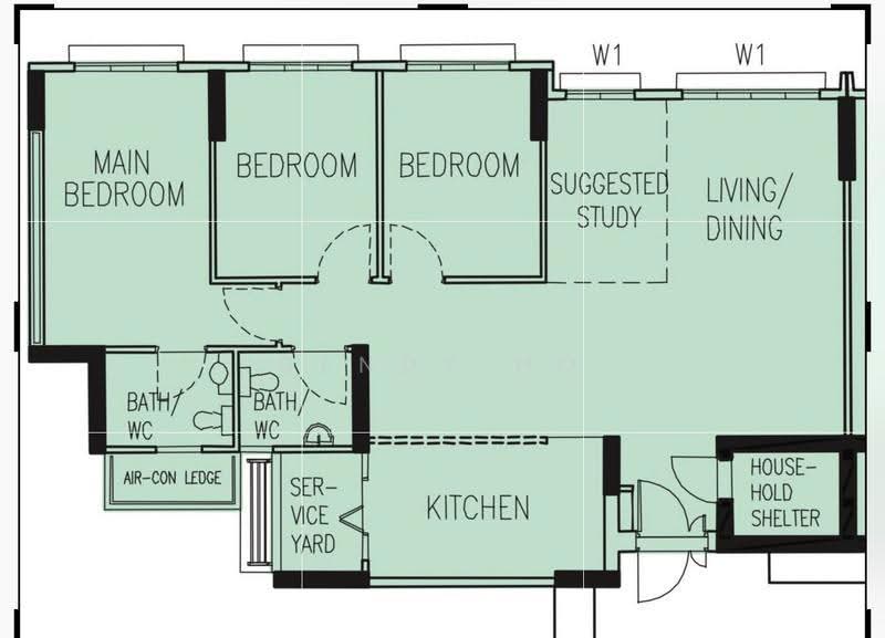 676C Yishun Ring Road, 676C Yishun Ring Road, 3 Bedrooms, 1,216 sqft, HDB Flat For Sale, by Bendy Ho, 500244425 - PropertyGuru.com.sg