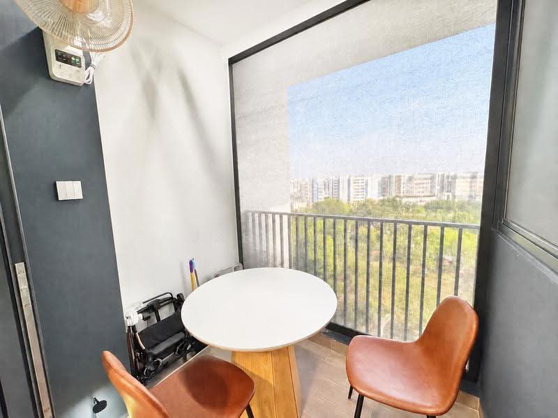 Treasure at Tampines, 51 Tampines Lane, Studio, 484 sqft, Condominium For Sale, by Jae Tan, 500244437 - Balcony - PropertyGuru.com.sg