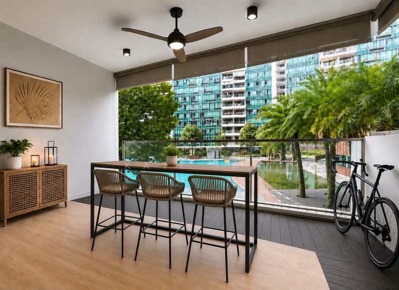 The Minton, 10B Hougang Street 11, 4 Bedrooms, 1,755 sqft, Condominium For Sale, by Kate Gow, 500244480 - Balcony - PropertyGuru.com.sg