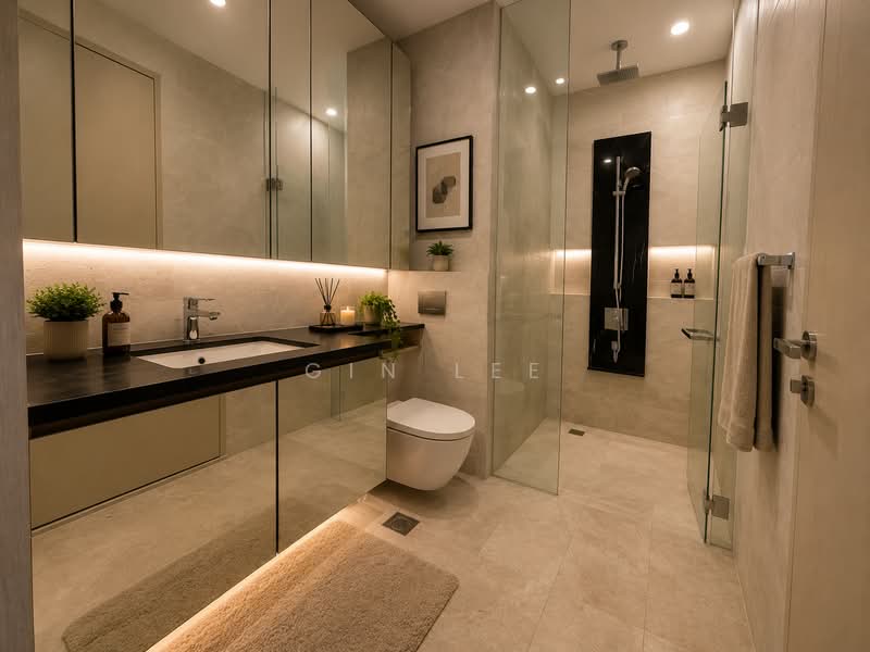 The Boutiq @ Killiney, 145 Killiney Road, 1 Bedroom, 506 sqft, Condominium For Sale, by Gin Lee, 500244501 - Bathroom - PropertyGuru.com.sg