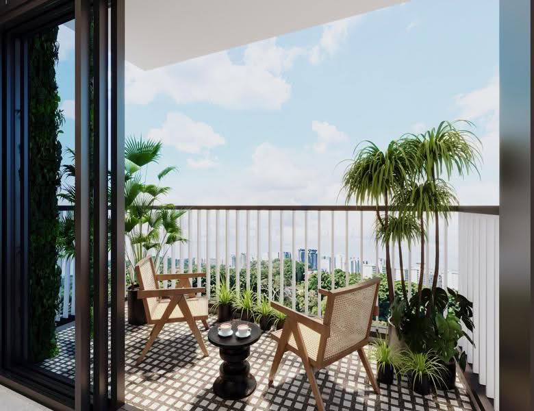 Kovan Jewel, 51 Kovan Road, 3 Bedrooms, 1,238 sqft, Condominium For Sale, by Jessica Ong, 500244510 - Balcony - PropertyGuru.com.sg