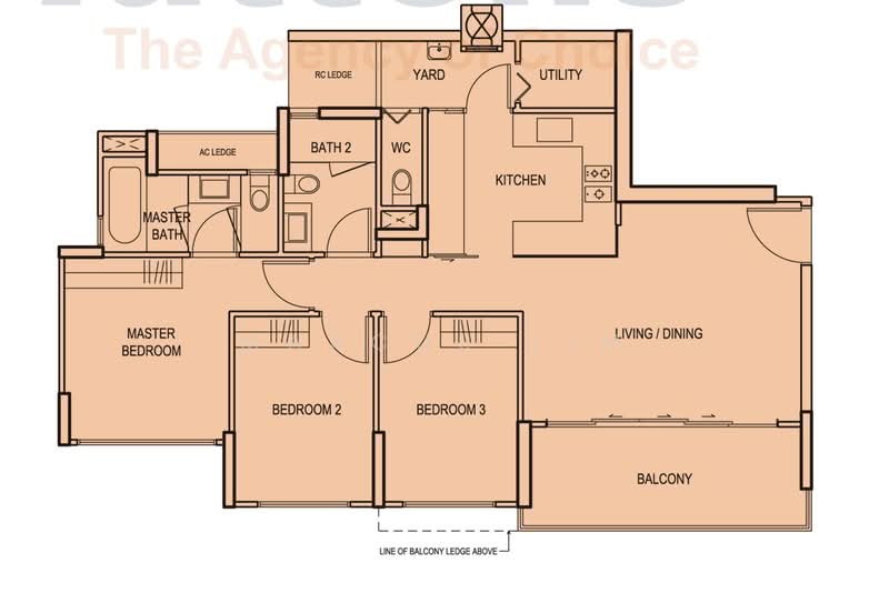 eCO, 271 Bedok South Avenue 3, Bedok / Upper East Coast, 3 Bedrooms, 1,141 sqft, Condominium For Sale, by Marcus Lim, 500244513 - PropertyGuru.com.sg