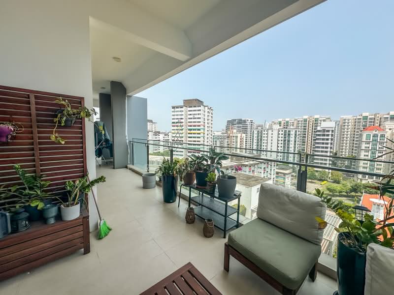Katong Regency, 13 Tanjong Katong Road, 3 Bedrooms, 1,389 sqft, Condominium For Rent, by Erin Poh, 500244516 - Balcony - PropertyGuru.com.sg