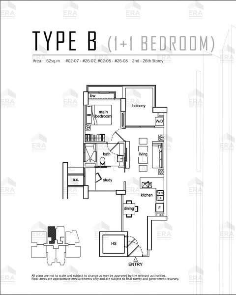 Beacon Heights, 8 Mar Thoma Road, 2 Bedrooms, 667 sqft, Condominium For Sale, by Tamil Chelvan, 500244517 - PropertyGuru.com.sg