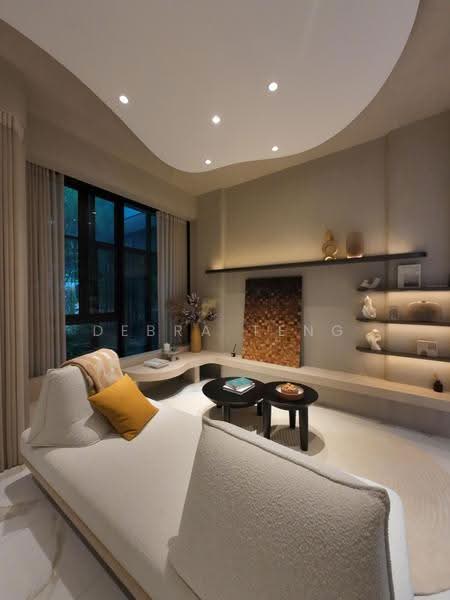The Hillshore, 292 Pasir Panjang Rd, Buona Vista / West Coast / Clementi New Town, 4 Bedrooms, 1,475 sqft, Condominium For Sale, by Debra Teng, 500244552 - Living Room - PropertyGuru.com.sg
