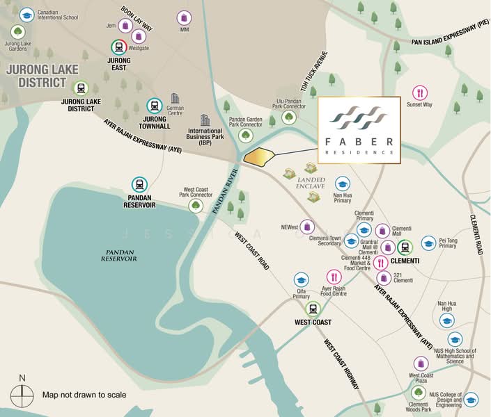 Faber Residence, Faber Walk, Buona Vista / West Coast / Clementi New Town, 4 Bedrooms, 1,216 sqft, Condominium For Sale, by Jessica Ong, 500244562 - PropertyGuru.com.sg