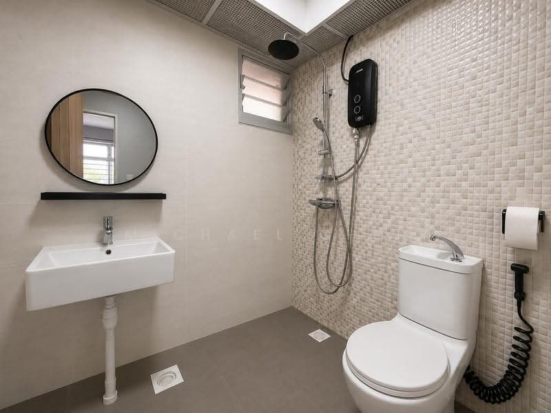 228A Punggol Field, 228A Punggol Field, 3 Bedrooms, 1,216 sqft, HDB Flat For Sale, by Michael Chen, 500244579 - Bathroom - PropertyGuru.com.sg