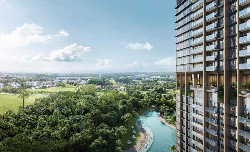 Hillock Green, 22-28 Lentor Central, Mandai / Upper Thomson, 2 Bedrooms, 775 sqft, Condominium For Sale, by Jessica Ong, 500244598 - Exterior - PropertyGuru.com.sg