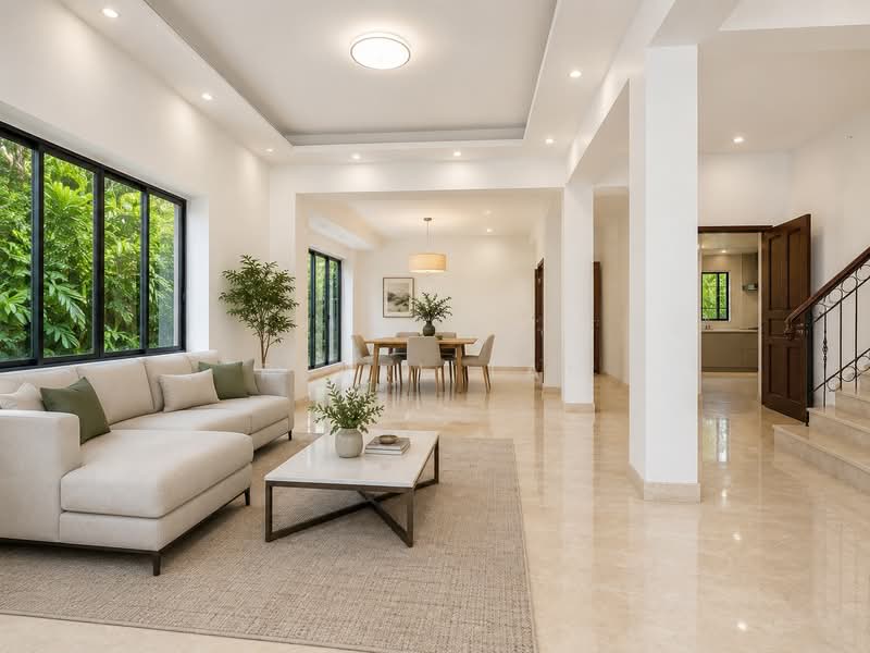 PEARL91890081 WOW @$19xxPSF GREENERY VIEWS / FREEHOLD REGULAR PLOT/ BUKIT TIMAH, , 5 Bedrooms, 5,000 sqft, Detached House For Sale, by Pearl Tan, 500244620 - Living Room - PropertyGuru.com.sg