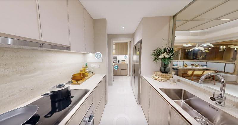 CHEAP, FREEHOLD, NEXT TO MRT, Bedok / Upper East Coast, 4 Bedrooms, 1,249 sqft, Condominium For Sale, by Celine Wong, 500244624 - Kitchen - PropertyGuru.com.sg