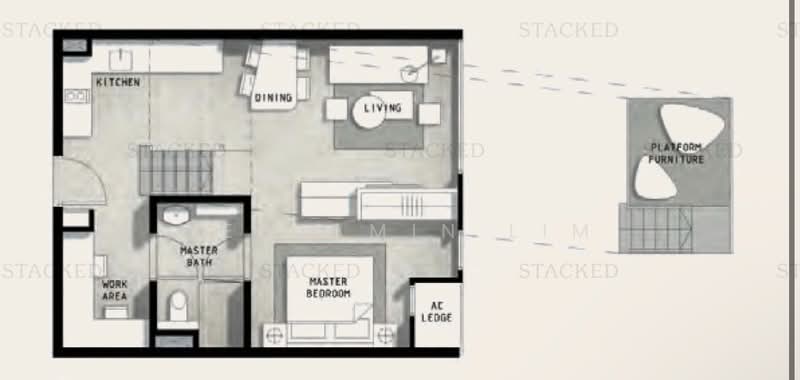 Bijou, 2 Jalan Mat Jambol, 1 Bedroom, 592 sqft, Condominium For Sale, by Benjamin Lim, 500244636 - PropertyGuru.com.sg