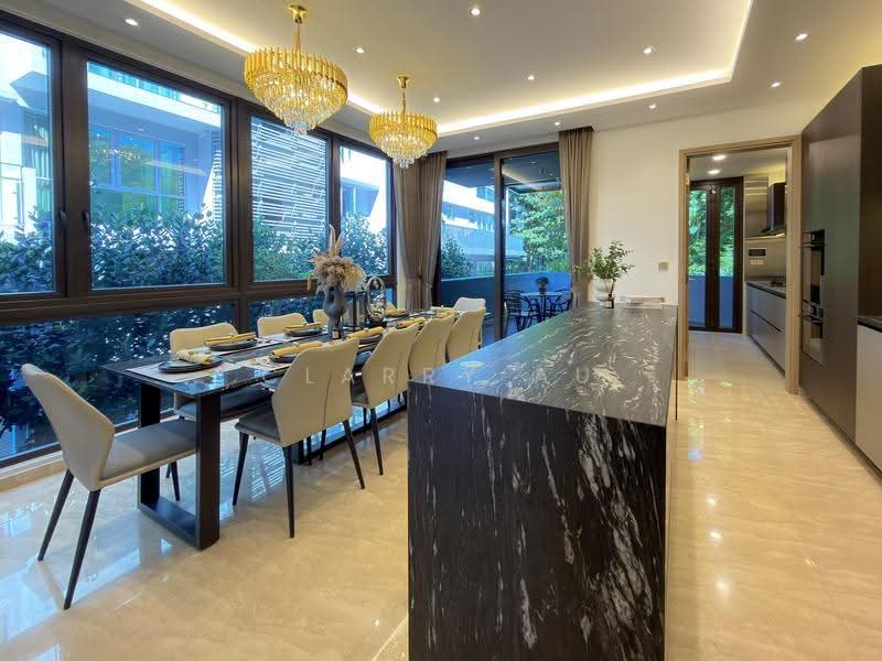 Semi-Detached @ Fernhill Road • Brand New • Stevens MRT ★Eminence Landed★, Fernhill Road, Orange Grove Road, Nassim Road, Tanglin / Holland / Bukit Timah, 6 Bedrooms, 7,441 sqft, Semi-Detached House For Sale, by Clarry Au, 500244637 - Dining Room - PropertyGuru.com.sg