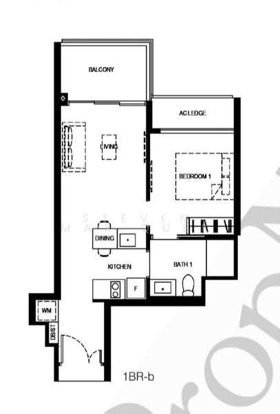 Normanton Park, 47 Normanton Park, Buona Vista / West Coast / Clementi New Town, 1 Bedroom, 527 sqft, Condominium For Sale, by Steven Max Quek, 500244644 - PropertyGuru.com.sg