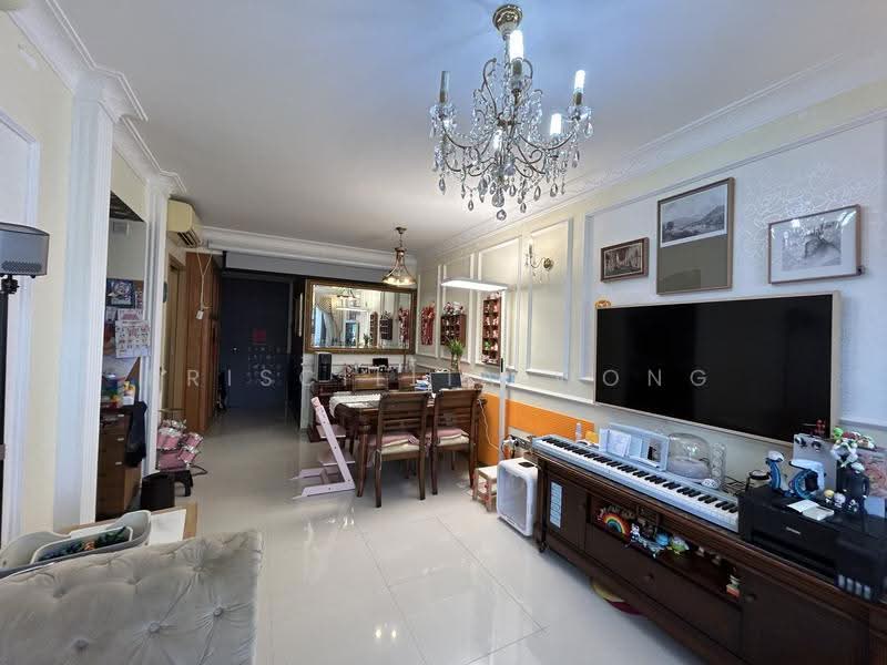 Blossom Residences, 30 Segar Road, 3 Bedrooms, 969 sqft, Executive Condominium For Sale, by Priscillia Wong, 500244649 - Living Room - PropertyGuru.com.sg