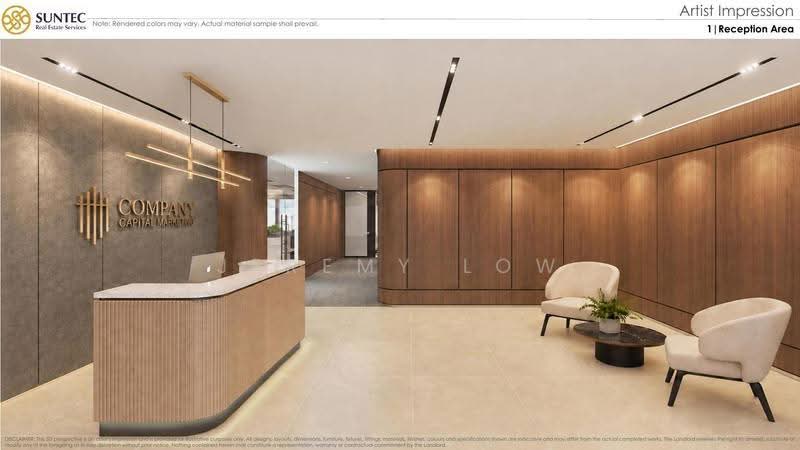 Capital Square, 23 Church Street, 5,641 sqft, Office For Rent, by Jeremy Low, 500244663 - Lobby - CommercialGuru.com.sg