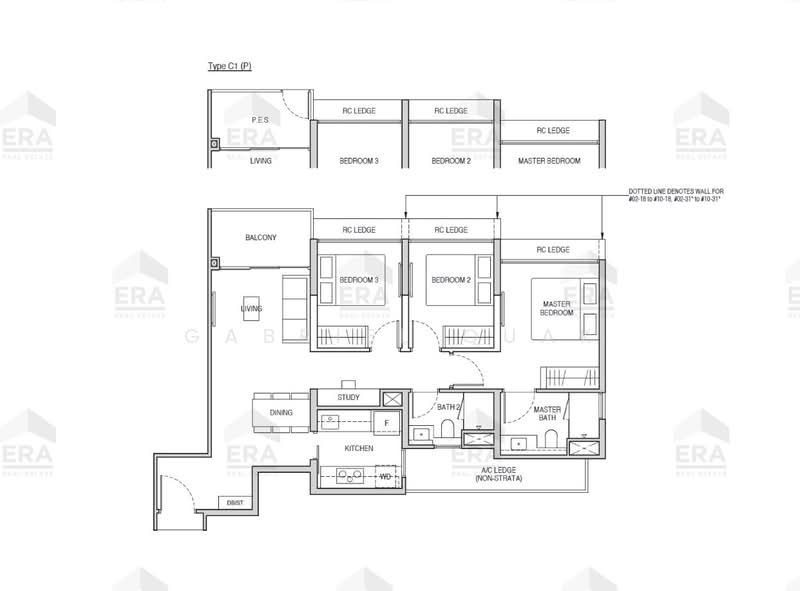 Norwood Grand, 8 Champions Way, 3 Bedrooms, 872 sqft, Condominium For Rent, by Gabriel Quak, 500244668 - PropertyGuru.com.sg