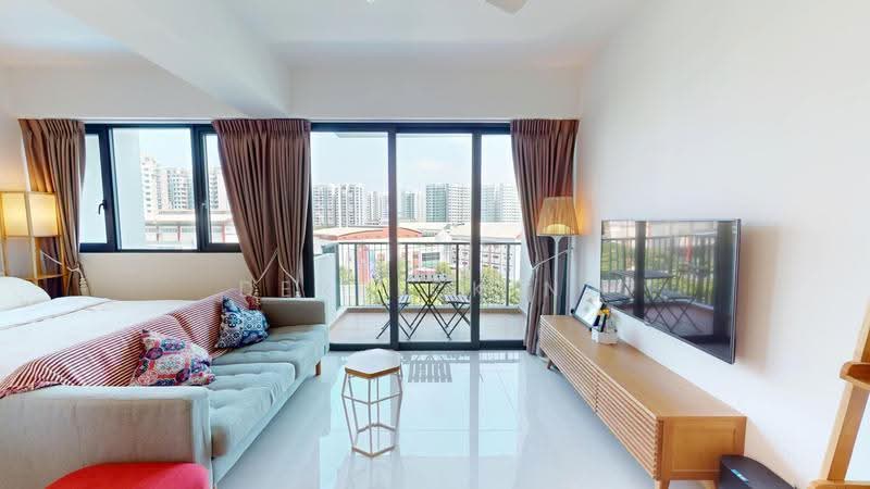 Kingsford Waterbay, 70 Upper Serangoon View, 1 Bedroom, 484 sqft, Condominium For Sale, by Derrick Ng, 500244678 - Living Room - PropertyGuru.com.sg