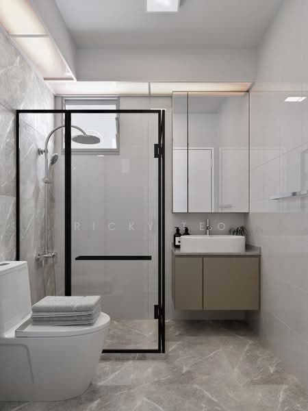 41A Margaret Drive, 41A Margaret Drive, Alexandra / Commonwealth, 2 Bedrooms, 678 sqft, HDB Flat For Sale, by Ricky Teo, 500244682 - Bathroom - PropertyGuru.com.sg