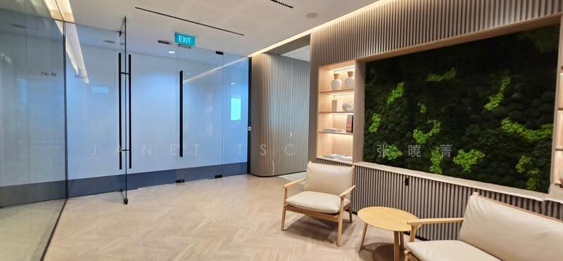 Asia Square Tower 1, 8 Marina View, 3,900 sqft, Office For Rent, by Janet Tsc ( 张曉菁 ), 500244695 - Entrance - CommercialGuru.com.sg