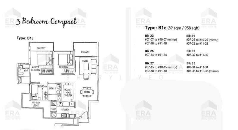 Watercolours, 25 Pasir Ris Link, Pasir Ris / Tampines, 3 Bedrooms, 958 sqft, Condominium For Sale, by Sheryl Yeo, 500244709 - PropertyGuru.com.sg