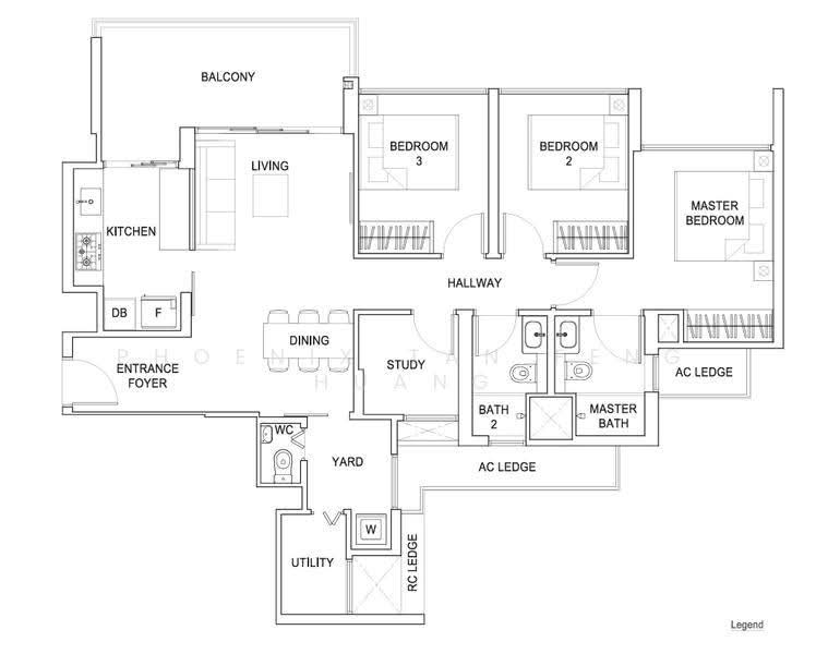 Rivercove Residences EC, 22 Anchorvale Ln, 4 Bedrooms, 1,163 sqft, Condominium For Sale, by Phoenix Tan Feng Huang, 500244714 - PropertyGuru.com.sg