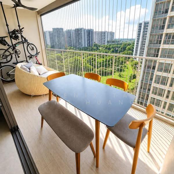 Rivercove Residences EC, 22 Anchorvale Ln, 4 Bedrooms, 1,163 sqft, Condominium For Sale, by Phoenix Tan Feng Huang, 500244714 - Balcony - PropertyGuru.com.sg