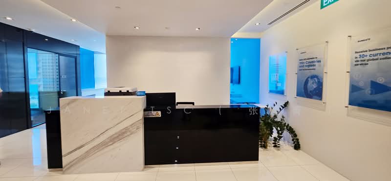Asia Square Tower 1, 8 Marina View, 5,538 sqft, Office For Rent, by Janet Tsc ( 张曉菁 ), 500244715 - Lobby - CommercialGuru.com.sg