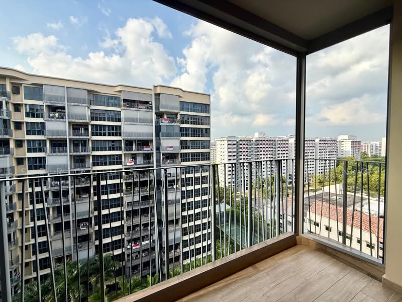 Hundred Palms Residences, 270 Yio Chu Kang Road, 3 Bedrooms, 915 sqft, Condominium For Sale, by Sergius Seah Weiming, 500244722 - Balcony View - PropertyGuru.com.sg