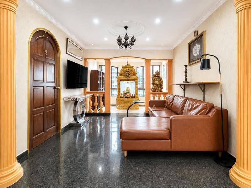 787D Woodlands Crescent, 787D Woodlands Crescent, Admiralty / Woodlands, 4 Bedrooms, 1,313 sqft, HDB Flat For Sale, by Hazira Az, 500244758 - Living Room - PropertyGuru.com.sg