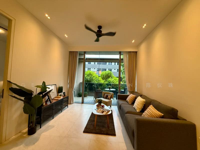 Cluny Park Residence, 99 Cluny Park Road, 2 Bedrooms, 840 sqft, Condominium For Rent, by Genevieve Tan 陈仪珠, 500244826 - Living Room - PropertyGuru.com.sg