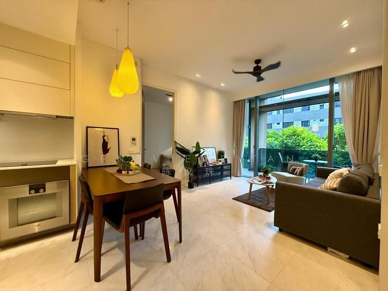 Cluny Park Residence, 99 Cluny Park Road, 2 Bedrooms, 840 sqft, Condominium For Rent, by Genevieve Tan 陈仪珠, 500244826 - Living Room - PropertyGuru.com.sg