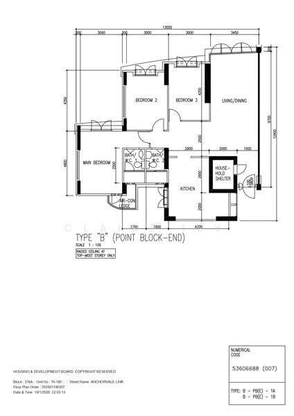 316A Anchorvale Link, 316A Anchorvale Link, 3 Bedrooms, 1,184 sqft, HDB Flat For Sale, by Claire Tey, 500244834 - PropertyGuru.com.sg
