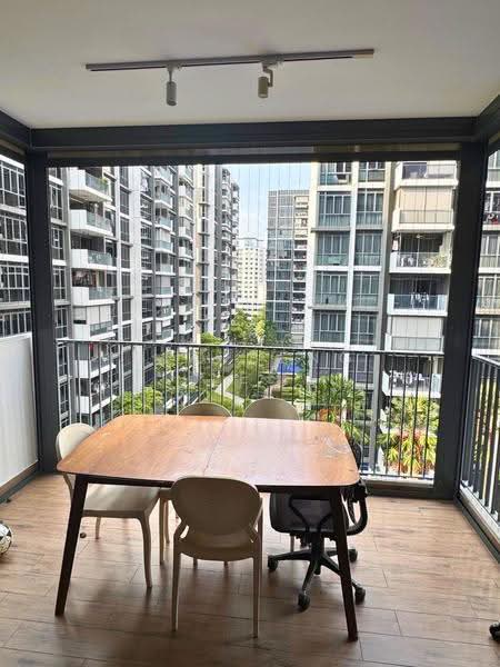 La Fiesta, 70 Sengkang Square, 3 Bedrooms, 1,001 sqft, Condominium For Sale, by Neo Beng Lee, 500244847 - Balcony - PropertyGuru.com.sg