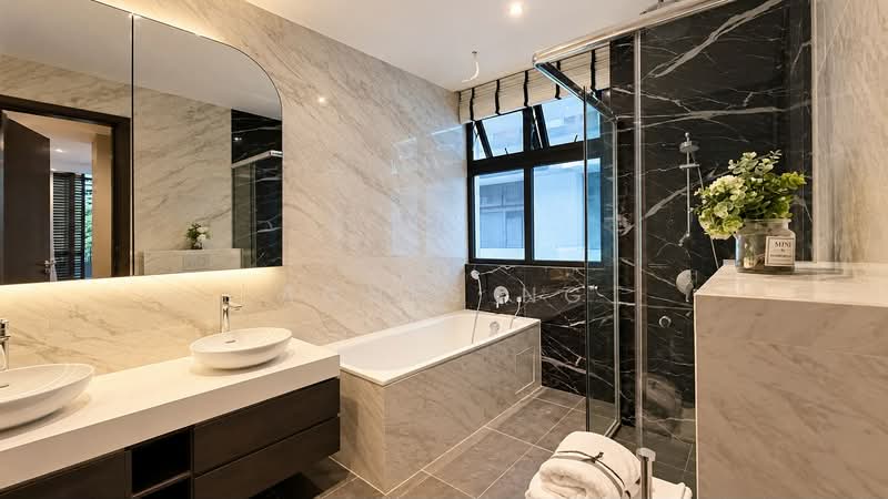 LANDED7772 @ Brand New Semi-D Near Beach, , 5 Bedrooms, 4,435 sqft, Semi-Detached House For Sale, by Agnes Ng, 500244909 - Bathroom - PropertyGuru.com.sg