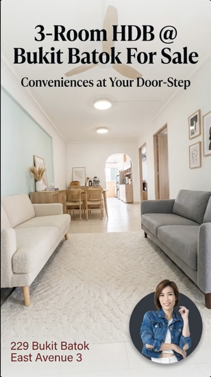 229 Bukit Batok East Avenue 3, 229 Bukit Batok East Avenue 3, Dairy Farm / Bukit Panjang / Choa Chu Kang, 2 Bedrooms, 721 sqft, HDB Flat For Sale, by Joelle Chew, 500244915 - PropertyGuru.com.sg