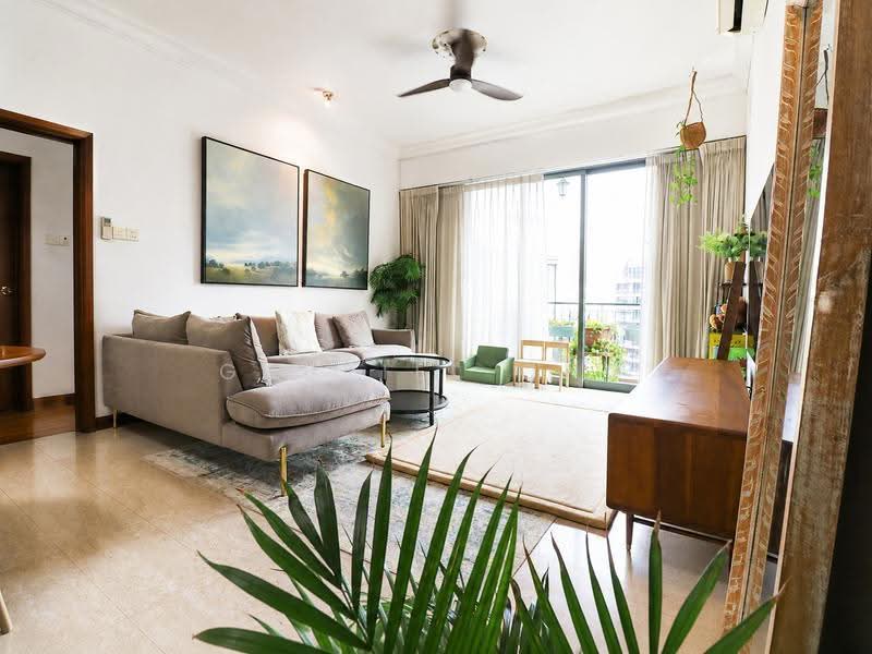 Aspen Heights, 261 River Valley Road, 3 Bedrooms, 1,324 sqft, Condominium For Rent, by Gabriel Ong, 500244920 - Living Room - PropertyGuru.com.sg