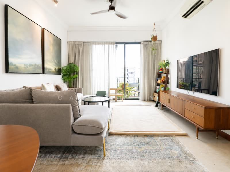 Aspen Heights, 261 River Valley Road, 3 Bedrooms, 1,324 sqft, Condominium For Rent, by Gabriel Ong, 500244920 - Living Room - PropertyGuru.com.sg